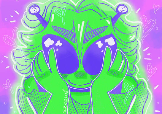 gnarp (self portrait)